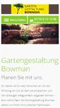 Mobile Screenshot of bowman-garten.de