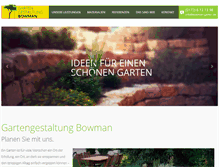 Tablet Screenshot of bowman-garten.de